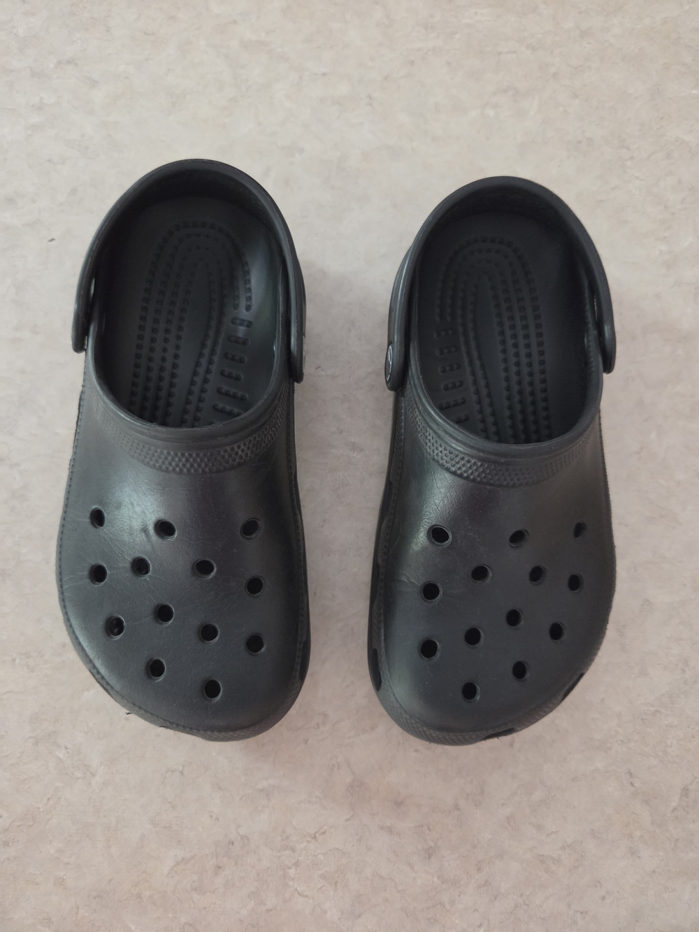 CROCS Kids Black Classic Clog Sandals
